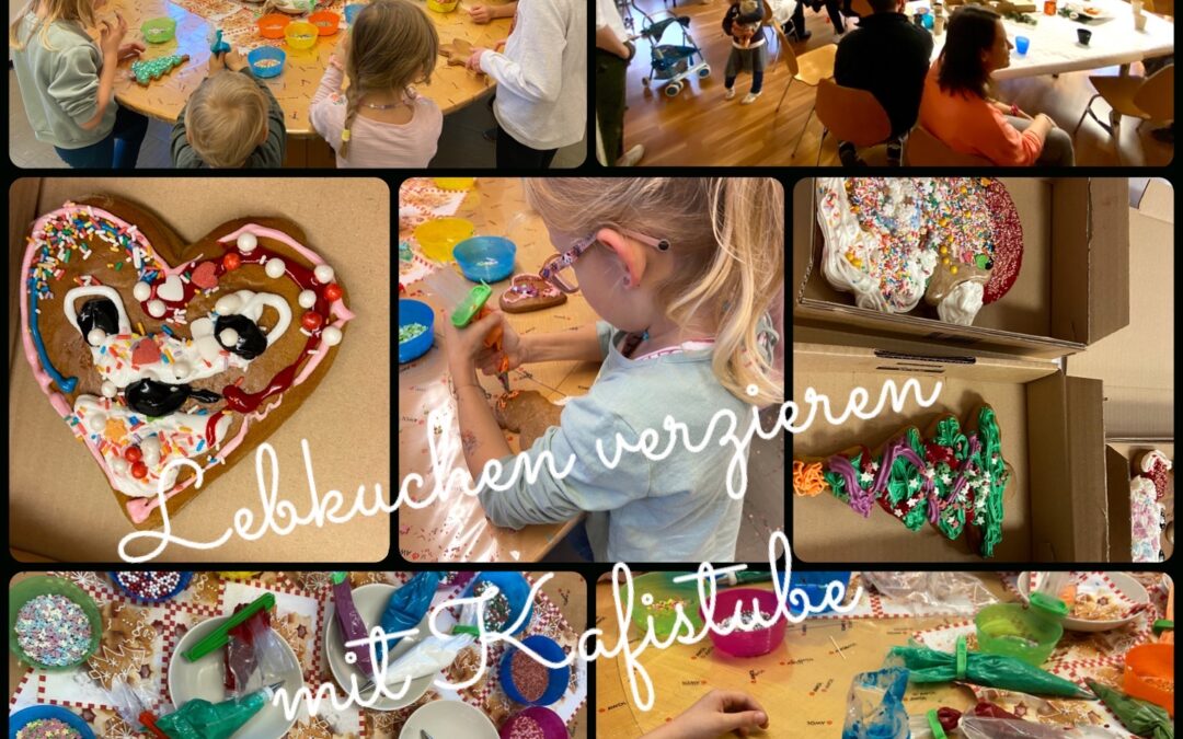 Lebkuchen verzieren 30.12.22